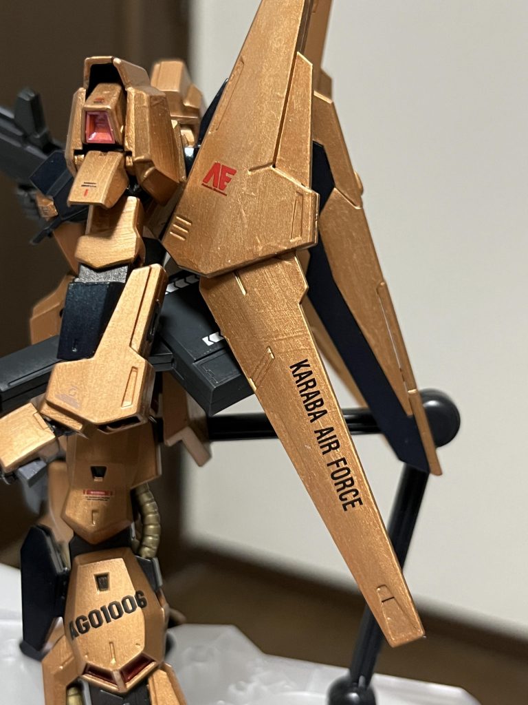 とにかくカラバのデカールが貼りたかったんです!笑