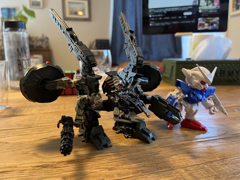 Ｖコマンドエクシア・強襲型ＧＮアームズ–4枚目/制作者：クリームシュウ(探プラ部)