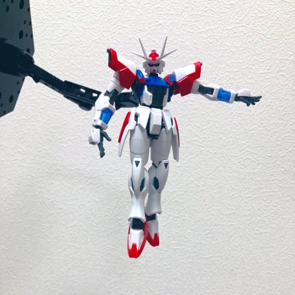 F91ベースの改造機です！今まで作った機体でめっちゃ気に入ってます☺️（1枚目）