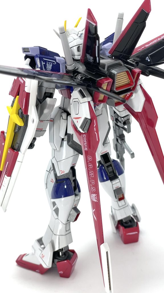 ウイングユニットは少々研ぎ出しをしてツヤを出しています