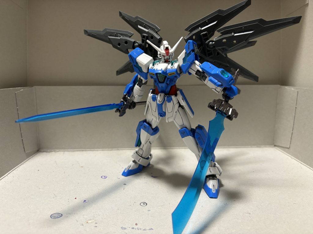 形状の違うビームソードを二振り