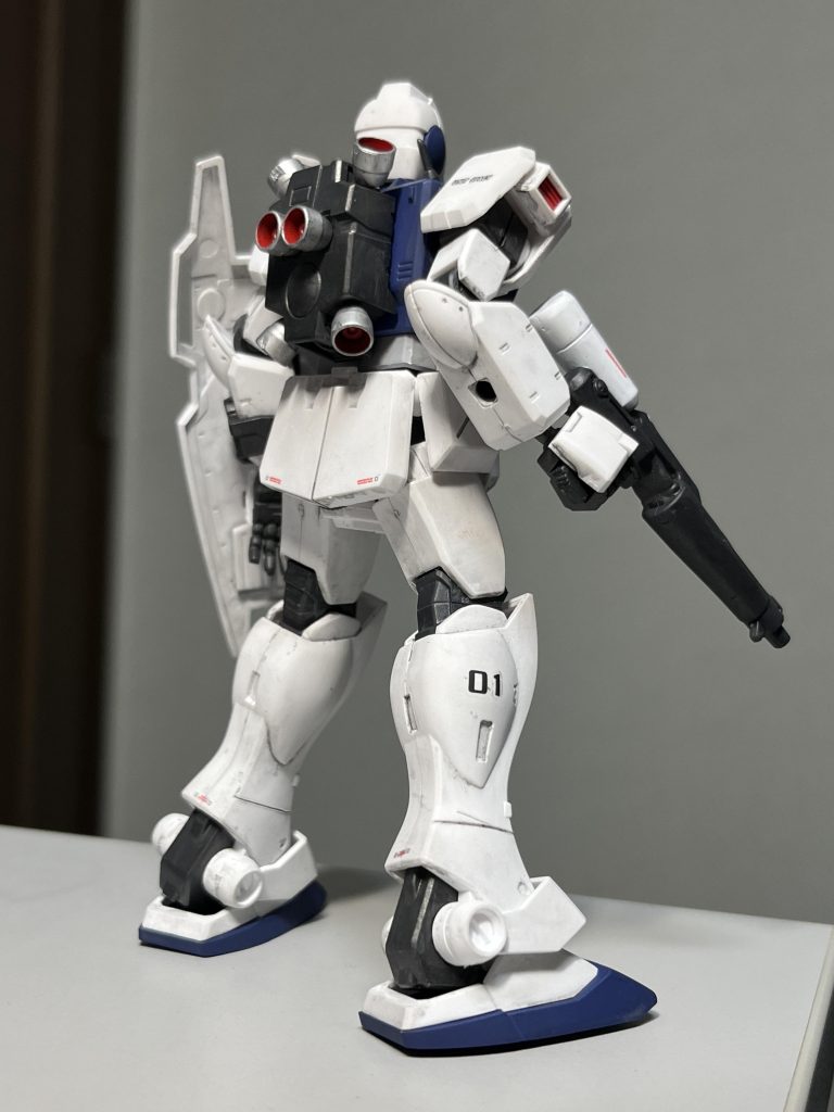 バーニアも不器用ながらになんとか塗り分け