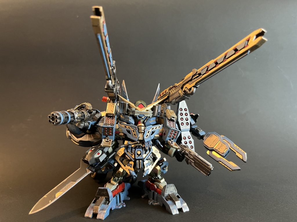 Ｖコマンドエクシア・強襲型ＧＮアームズ–3枚目/制作者：クリームシュウ(探プラ部)