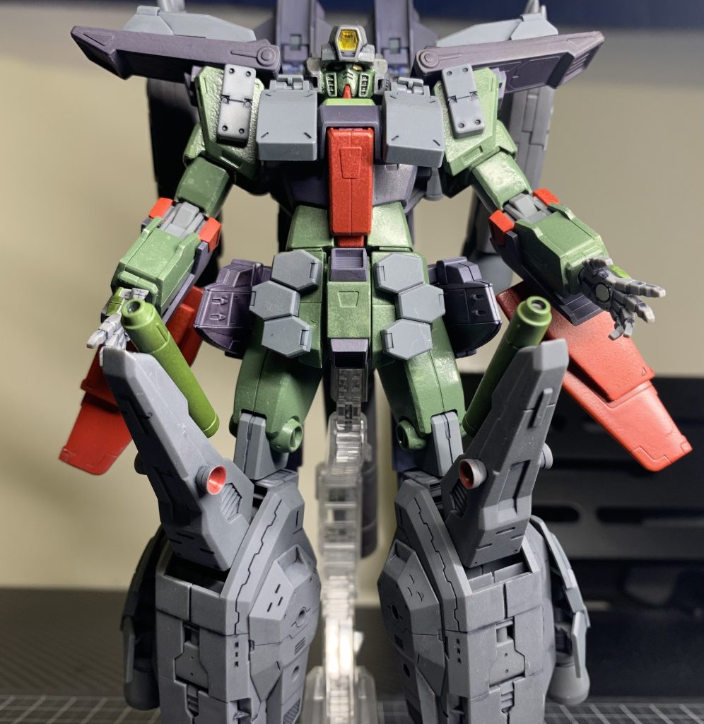 脚部ビームキャノン