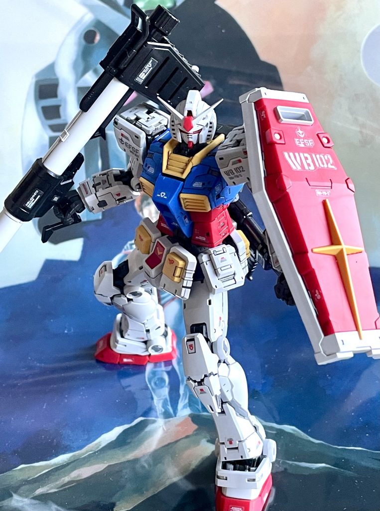 リアリスティックデカールを貼るとこんな感じになります。トップコートは艶ありをチョイスしました。在庫で残っていたからですが…。