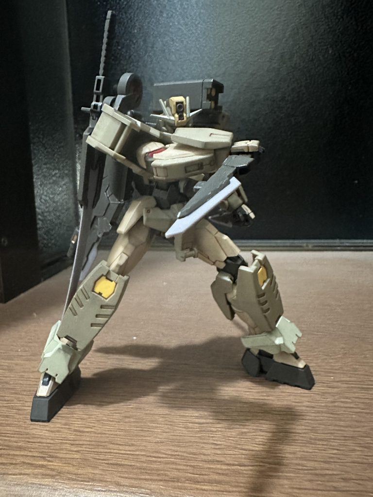 HGBM ガンダムダブルオーコマンドクアンタ デザートタイプ–5枚目/制作者：凜々蝶