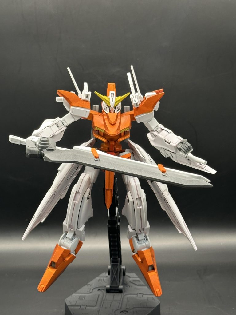 ツヴァイが元々オレンジに近くてやりにくい…アレルヤ・ハプティズム枠ファングが飛ばないからハルートのハサミが飛ぶのがてきなくてね…