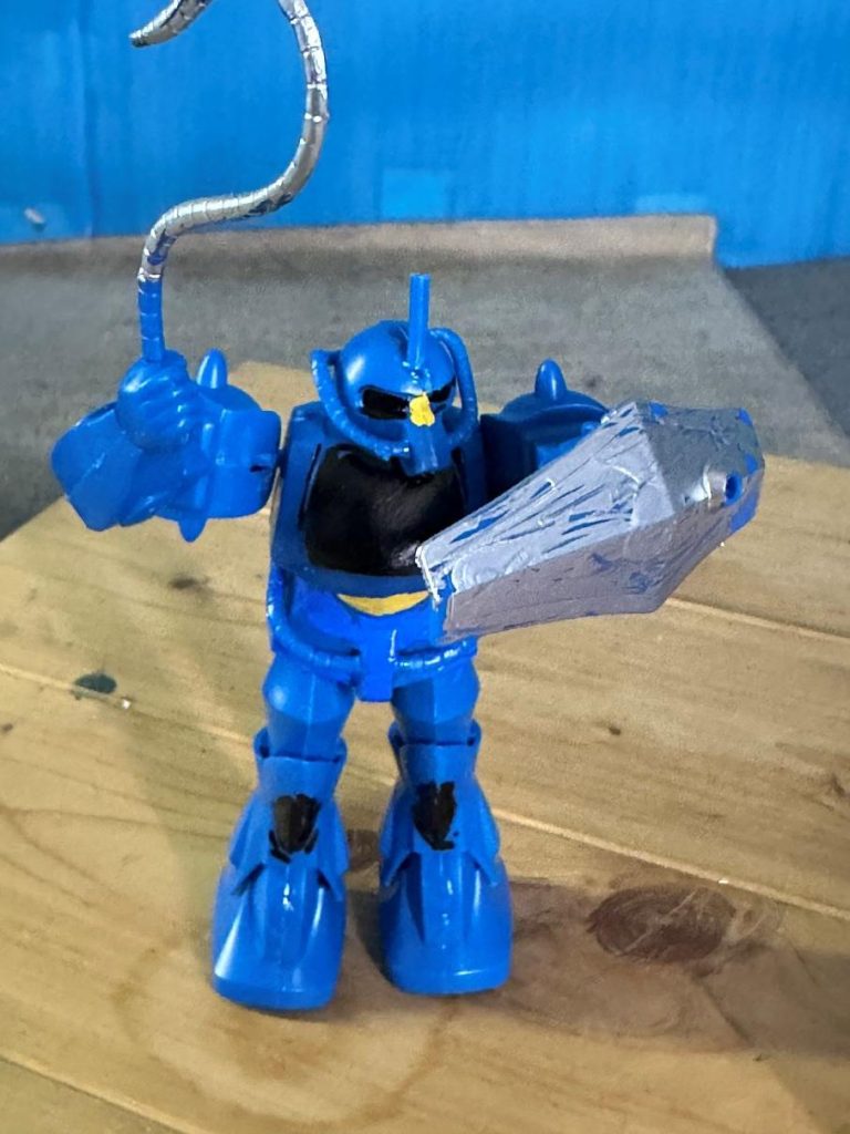 もう、あっちこっち塗り残しだらけでも、大満足してたあの頃を思い出しながら、にんまりと！！