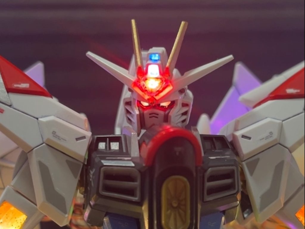 ディスラプターが点灯します。