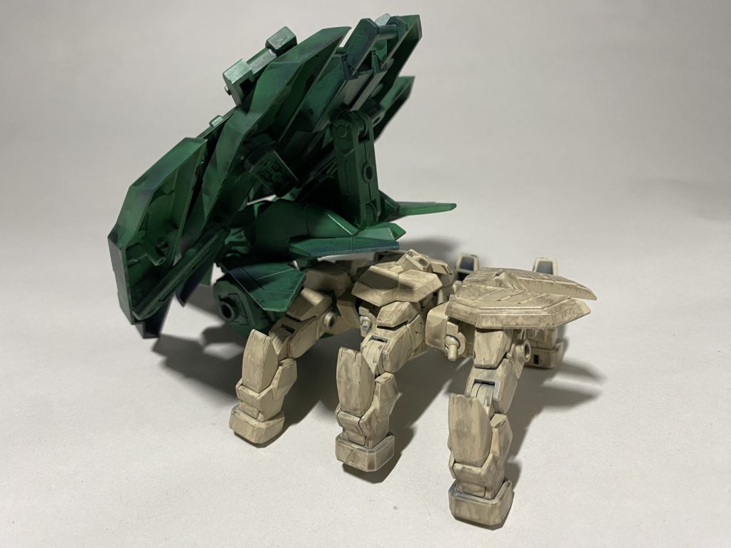 胴体部に使用したキットは、主にGバウンサー&Gサイフォスです。