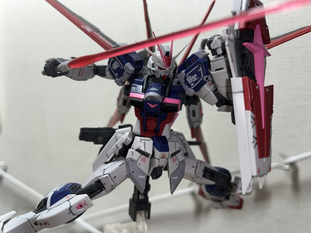 ガードしながら向かっていくイメージ