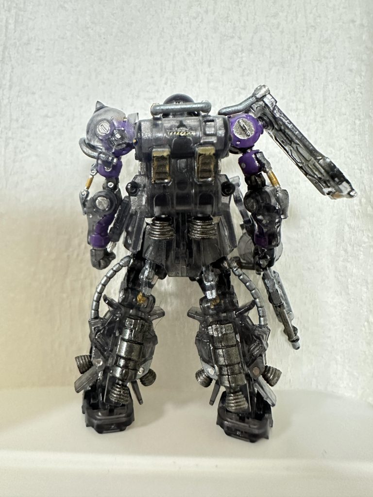 全塗装してない方は合わせ目消し出来てません…