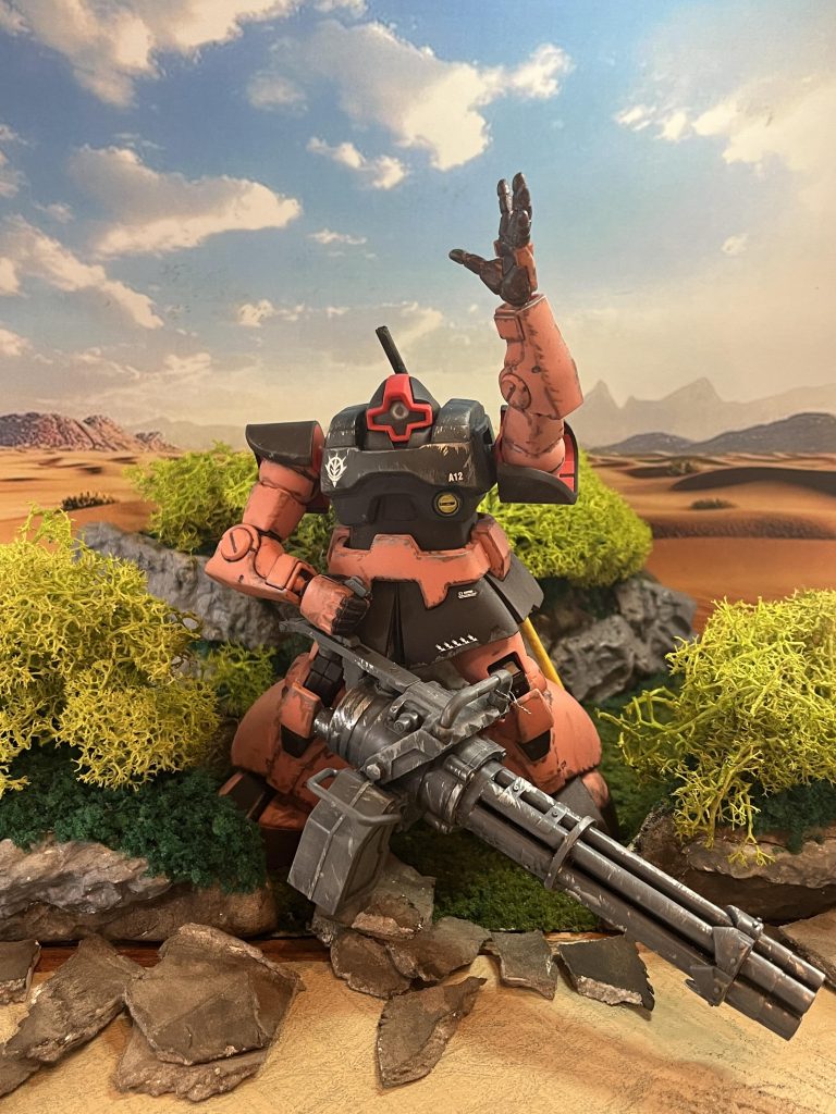 岩場またねー 以下、制作工程