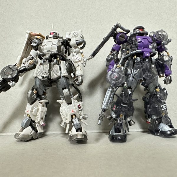 筆塗りの練習！ガンダムアーティファクト。