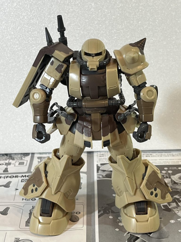 スグミ、迷彩デカールまで