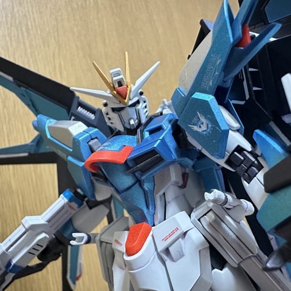 ライジングフリーダムガンダム・メタルロボット魂風？塗装