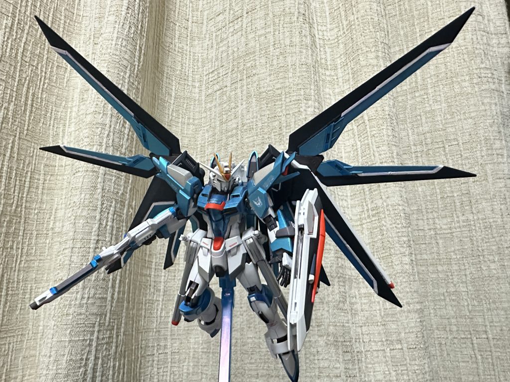 ライジングフリーダムガンダム・メタルロボット魂風？塗装–4枚目/制作者：minacoroc-k