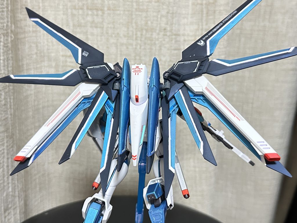 ライジングフリーダムガンダム・メタルロボット魂風？塗装–5枚目/制作者：minacoroc-k