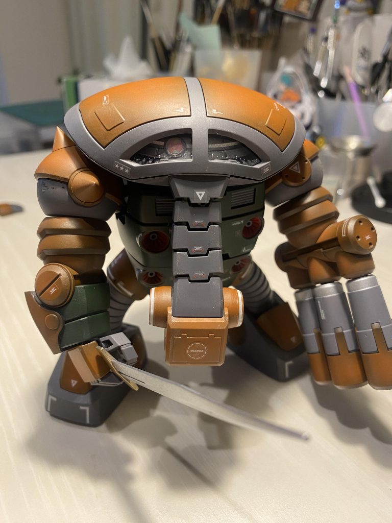 肩の塗装も剥がれちゃったけど…ま、えやろ！の精神🐤💨