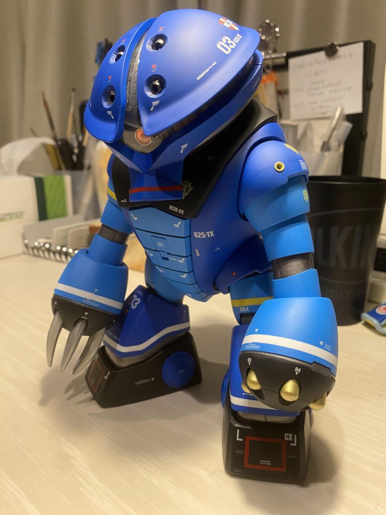 中古アッガイをお安く変えたのでランバ・ラル機仕様にしてみました🐤💨