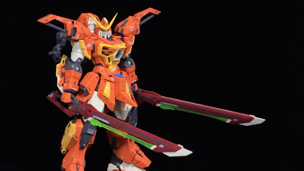 ソードカラミティを象徴する15.78m対艦刀「シュベルトゲベール」当時はソードカラミティを見た時、ソードストライクもシュベルトゲベール二刀流がよかったなぁ...と思っていましたが、気が付けばソードストライカーだけが1本のみの唯一性を獲得していました...。