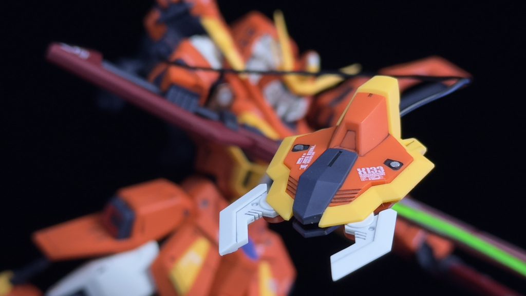 ロケットアンカー「パンツァーアイゼン」これもソードストライカーと同じ装備ですが、こちらもソードストライカーと違い2枚装備でズルい!って当時は思いましたね。