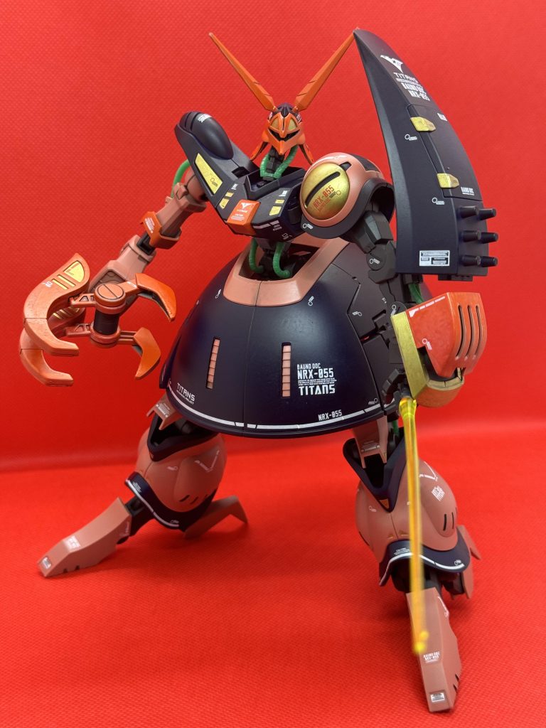 HG 1/144 バウンド・ドッグ(ゲーツ・キャパ専用機)だったモノ–2枚目/制作者：ヤガワさん