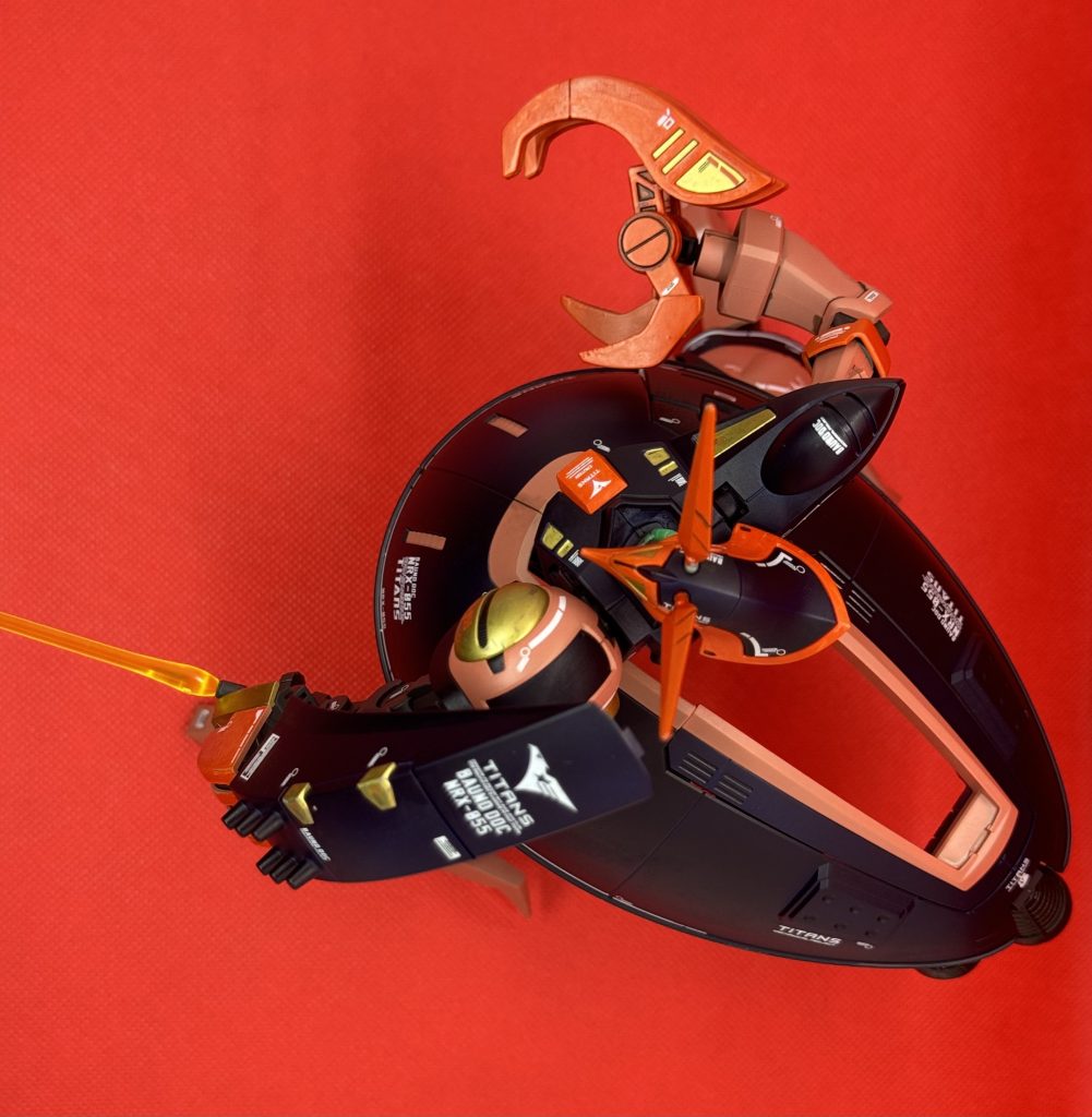 HG 1/144 バウンド・ドッグ(ゲーツ・キャパ専用機)だったモノ–3枚目/制作者：ヤガワさん