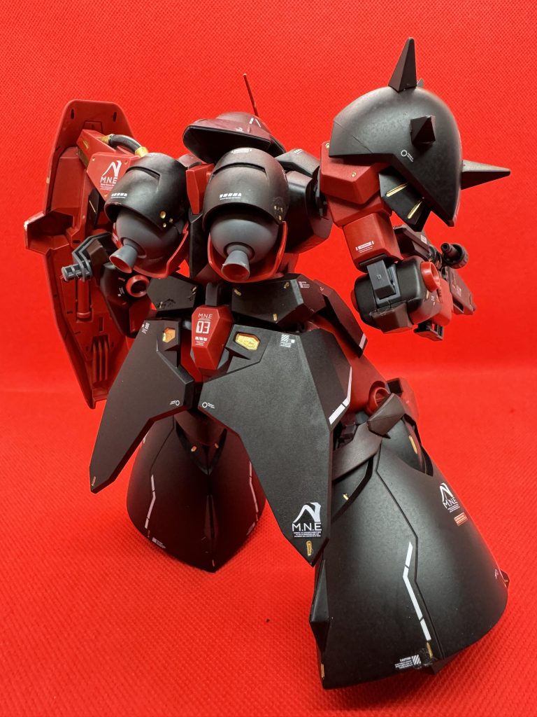 HG 1/144 メッサーF02型 だけど微妙にアレ–3枚目/制作者：ヤガワさん