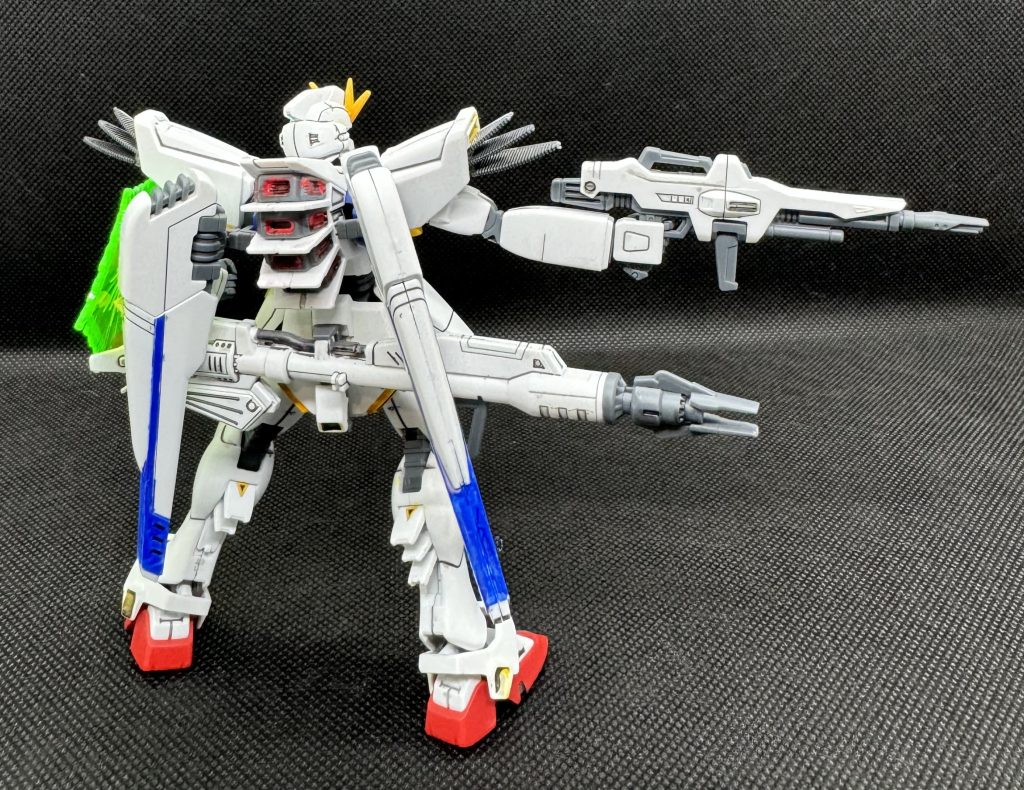 HG 1/144 ガンダムF91–4枚目/制作者：ヤガワさん