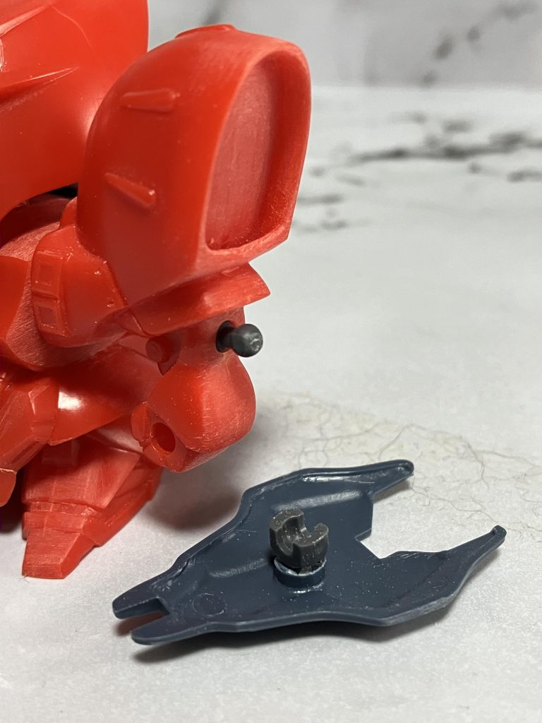 シールドも角度が付けられないので、ポールジョイント化