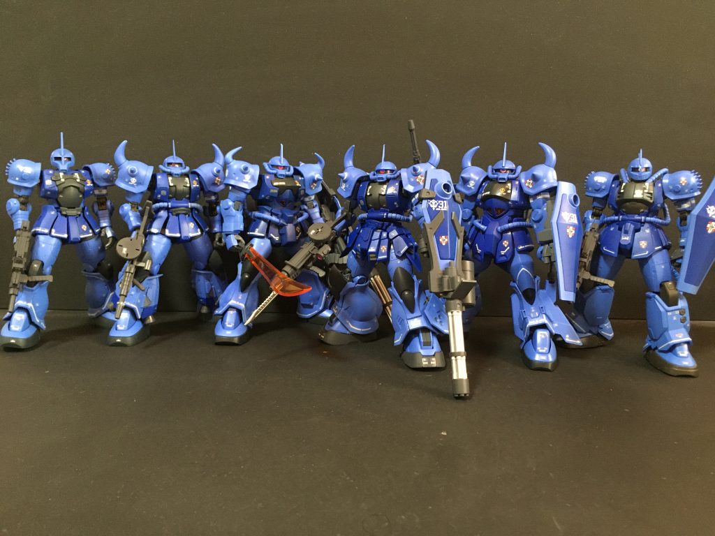 ランバラル専用機の集合ショットブグ https://gumpla.jp/hg/1086098高機動型グフ https://gumpla.jp/hg/1086068高機動型ザク(地上用)https://gumpla.jp/hg/2046425グフカスタム https://gumpla.jp/hg/1086073陸戦高機動型ザク https://gumpla.jp/hg/1091080ザクⅠ https://gumpla.jp/hg/1086089ご覧いただきありがとうございました。 気に入っていただけたら いいね👍をよろしくお願いいたします。