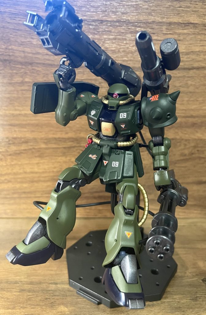 デカールはあまり物を使用しました。塗装もしたけど質感があってませんね😅あまりもんで塗装しました。