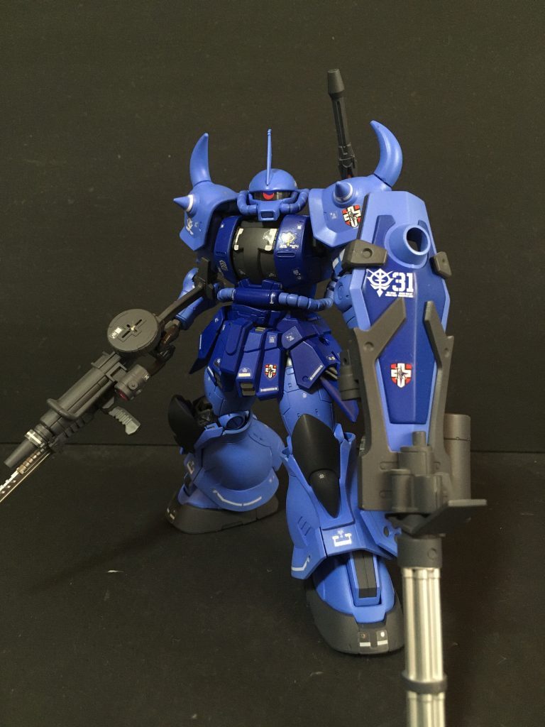 HG 1MS-06GD 高機動型ザク 地上用 ランバ.ラル専用機　全塗装　完成品 HG 1MS-06GD 高機動型ザク 地上用 ランバ.ラル専用機 全塗装 完成