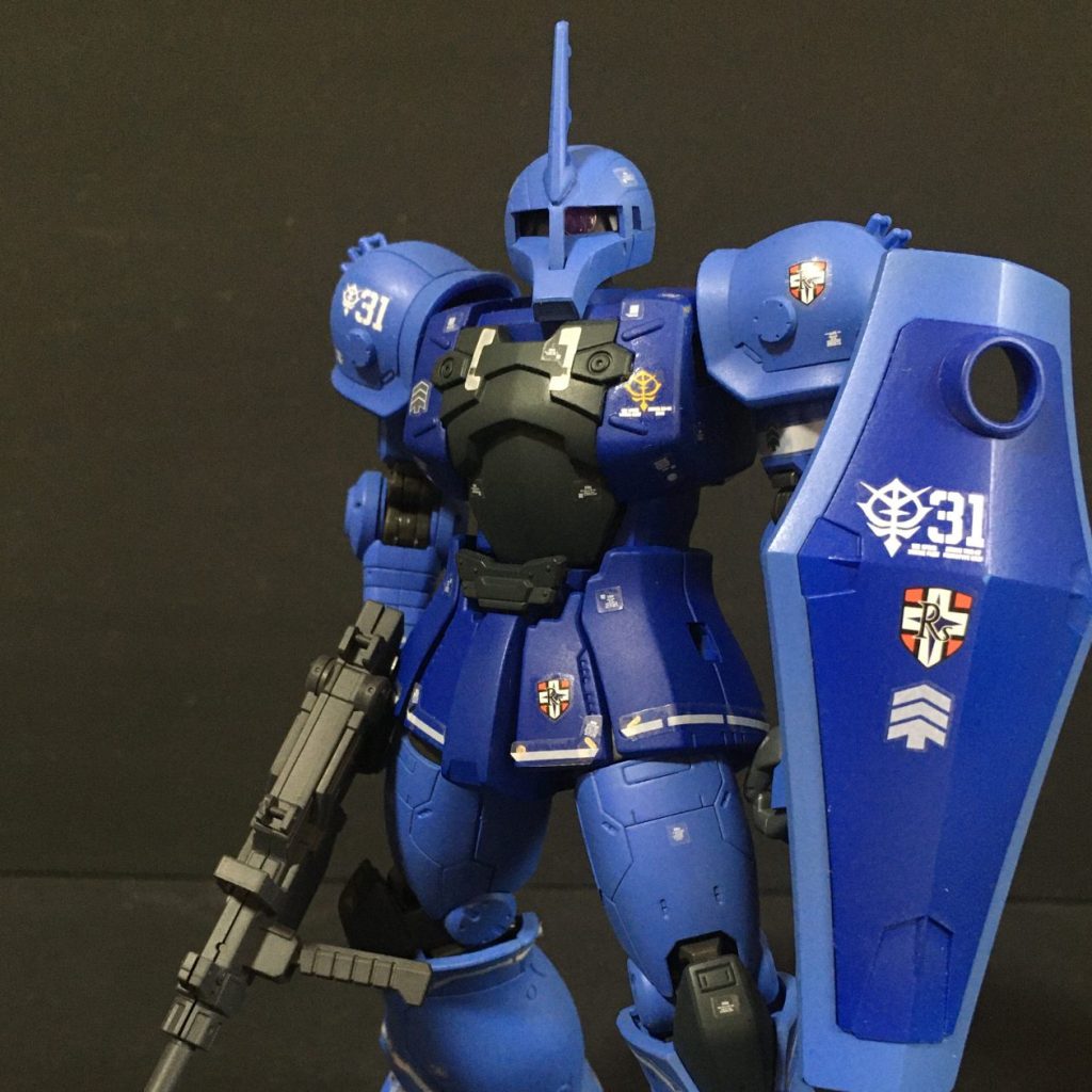 HGランバラル専用 ザクⅠ｜ロメオ８さんのガンプラ作品｜GUNSTA（ガンスタ）