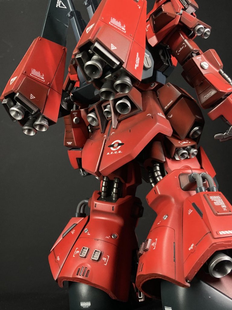 うるさいぐらいのバーニア、スラスターついてますー