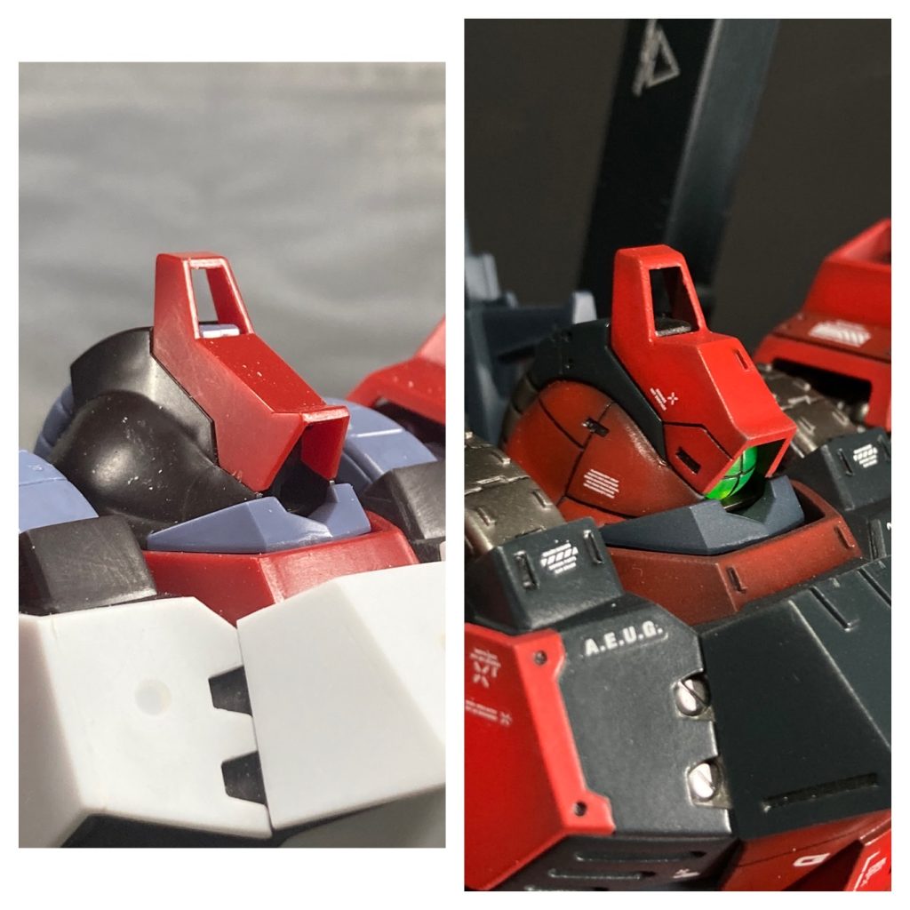 ファランクスカバーは少し変えました。