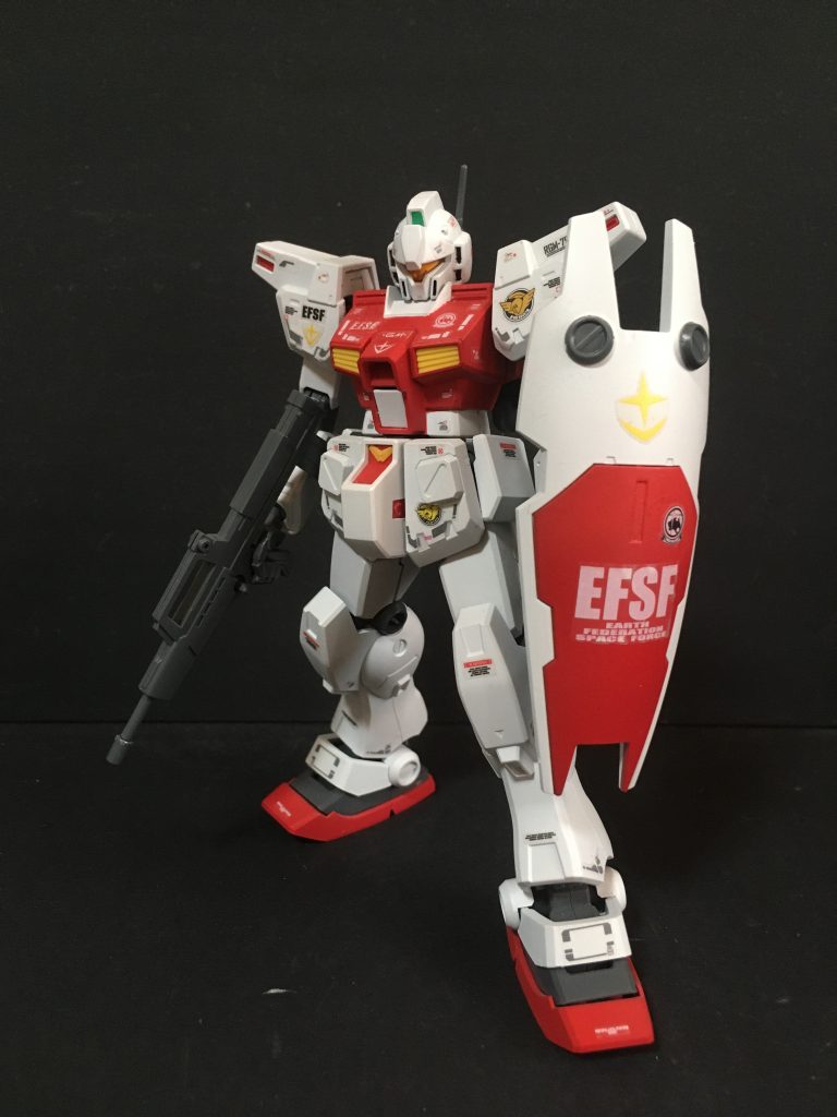 HG ジムカスタム　連邦カラー