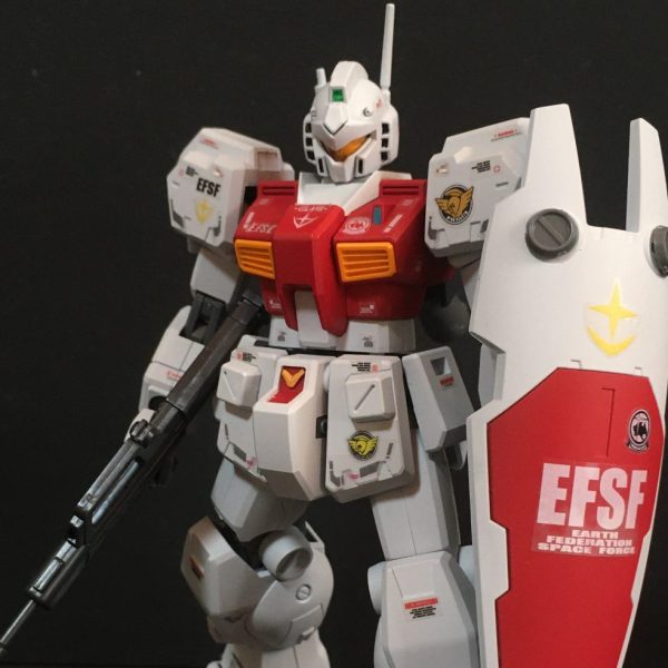 HG ジム・クゥエル　連邦カラー