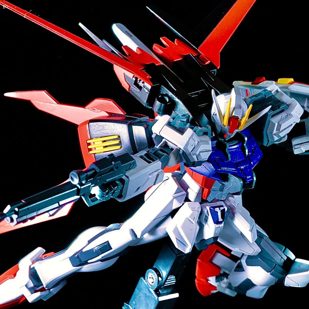 改造完成品】 HGエールストライクガンダム フルアーマー風仕上げ
