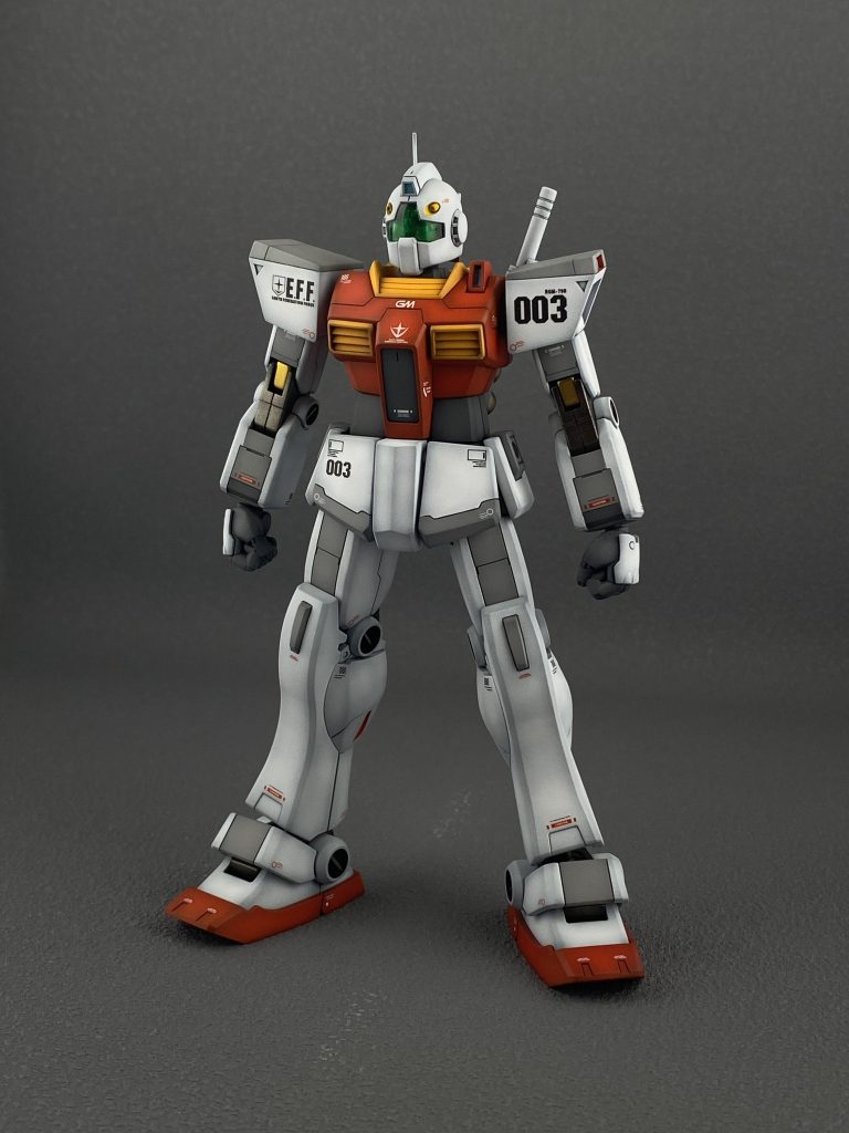 HGUC 1/144 GMII プラモデル–5枚目/制作者：JHC阿宏