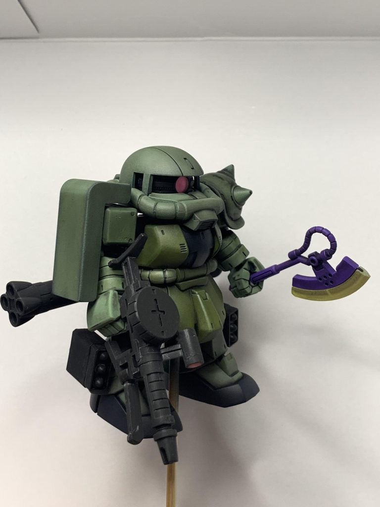 SDガンダムクロスシルエット　ザクⅡ–4枚目/制作者：クリリン