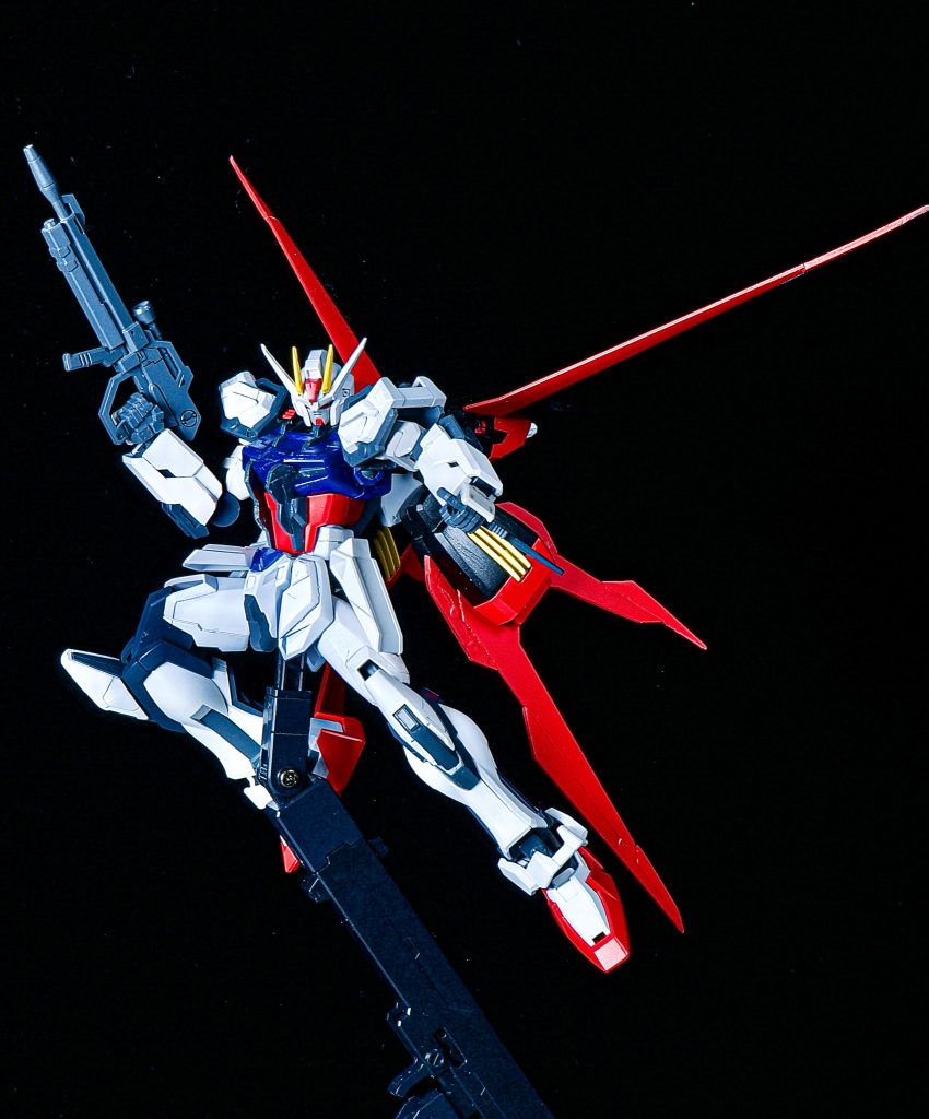 エールストライカー装備。