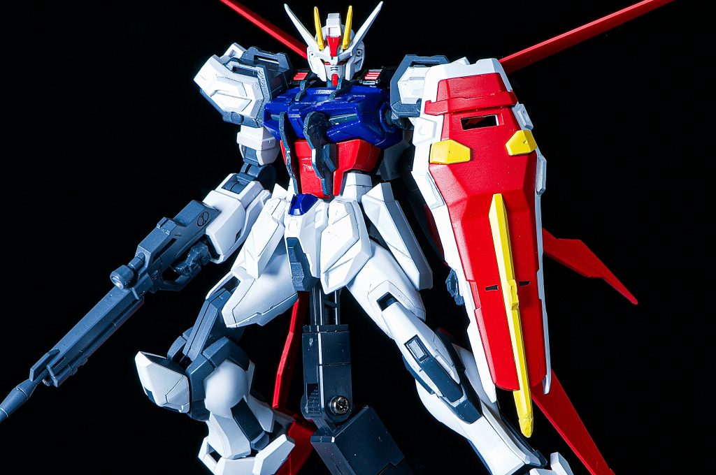 エールストライカー装備の正面