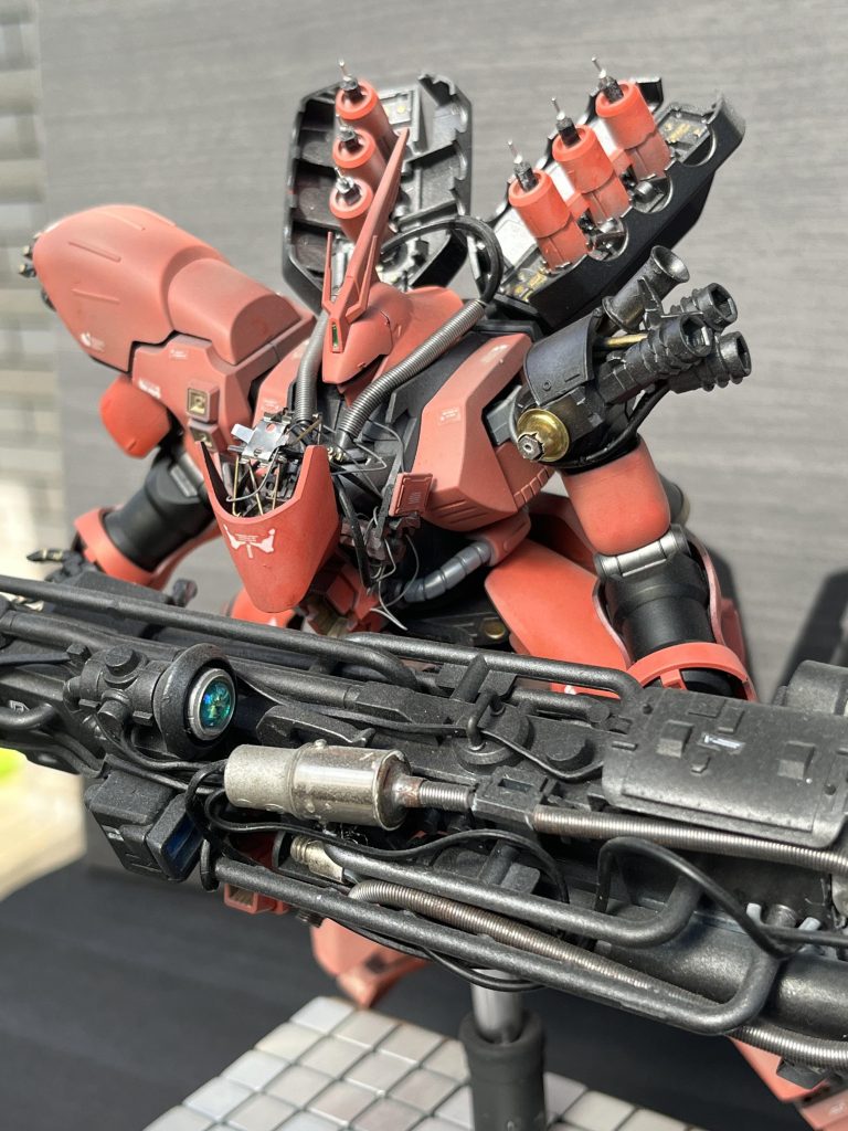 ディテールも細かく仕上げてます。