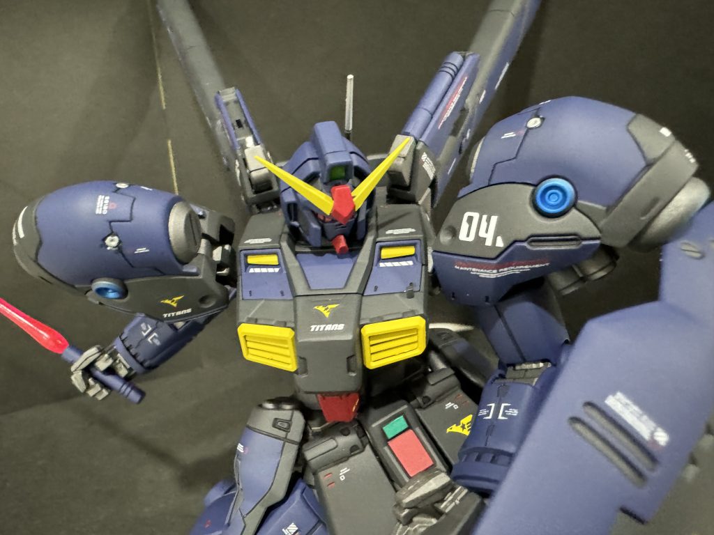 よく考えたら4号機ばっかり作ってます（笑）前作のマークⅡも4号機、ガンダム4号機もいますね。