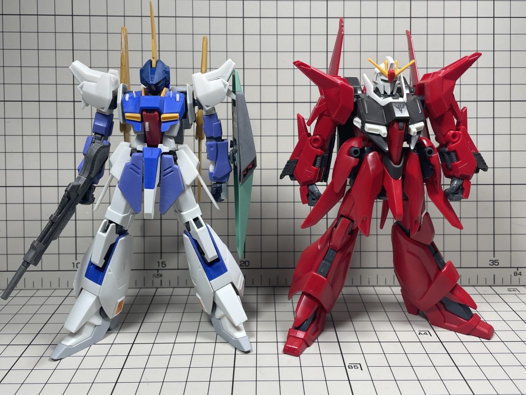 バウとの比較。