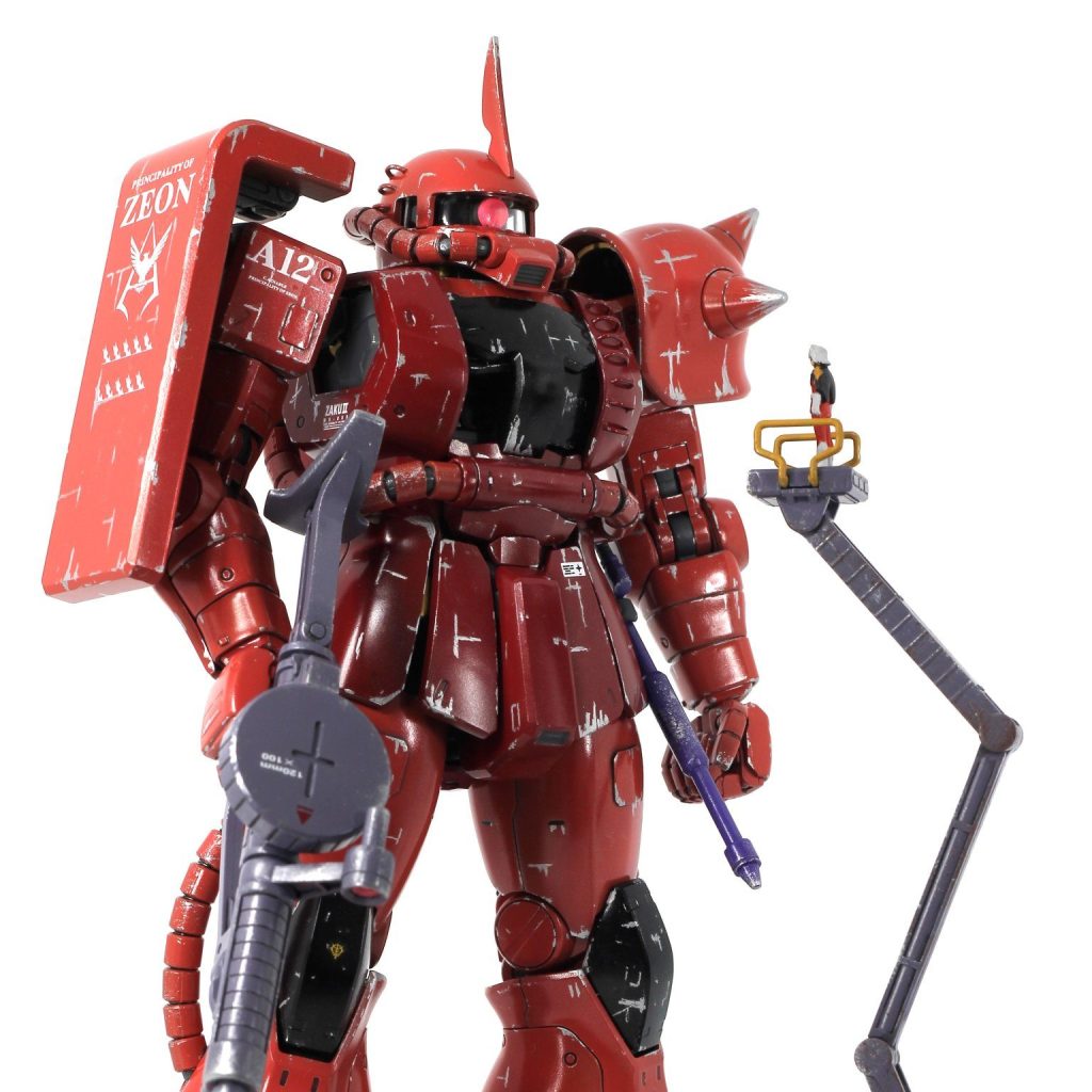 シャア専用ザク｜どんぶりさんのガンプラ作品｜GUNSTA（ガンスタ）