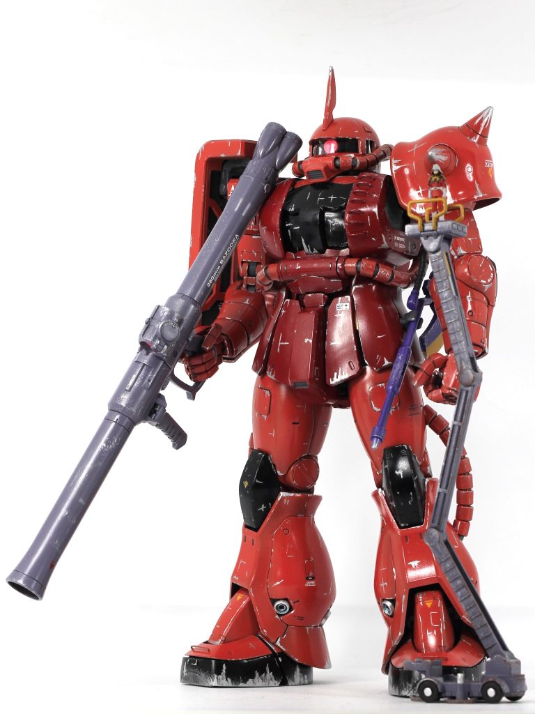 ハシゴ以外にも、数箇所ディテールを追加しました