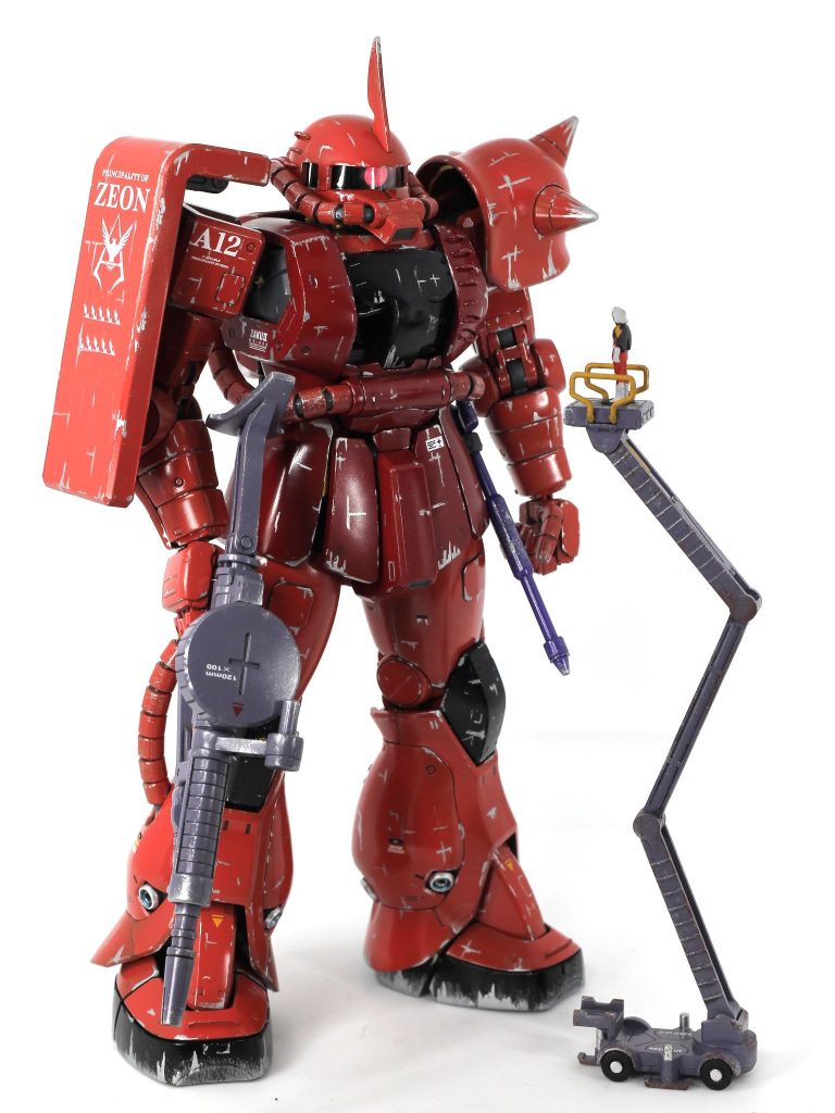 シャア専用ザク–6枚目/制作者：どんぶり